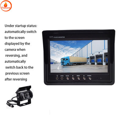 Affichage de la caméra de voiture 12V 1080P Caméra de camion Moniteur 7 pouces AHD haute définition