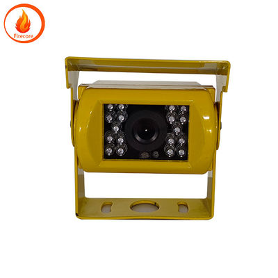 36V Vue arrière AHD Caméra de voiture Surveillance antichoc Jaune image inverse