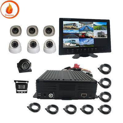 Système de surveillance de caméra de véhicule personnalisé HDMI Enregistreur vidéo de voiture 4 voies