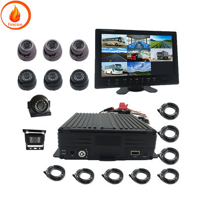 Système de surveillance de caméra de véhicule personnalisé HDMI Enregistreur vidéo de voiture 4 voies