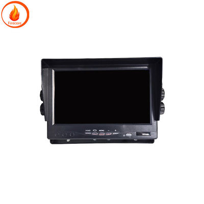 Moniteur LCD de bureau de voiture 7 pouces Moniteur numérique de voiture Écran d'affichage intégré