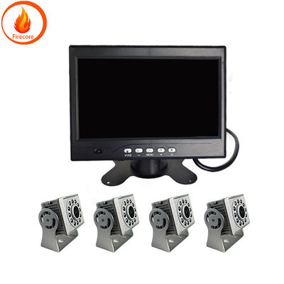 Moniteur Wi-Fi de voiture 12V 1080P Caméra embarquée de camion Affichage d'image inverse