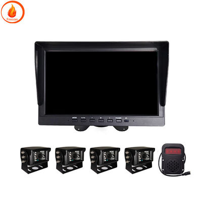 Caméras de surveillance de camions 12V Système de surveillance vidéo de véhicule AHD de 7 pouces
