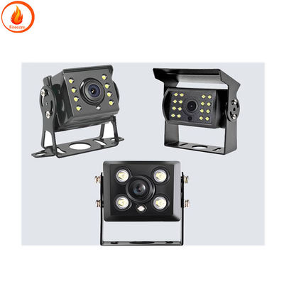 Caméra de voiture CCTV AHD 4 Lampes / 8 Lampes Caméra de voiture Vue arrière Vision nocturne externe