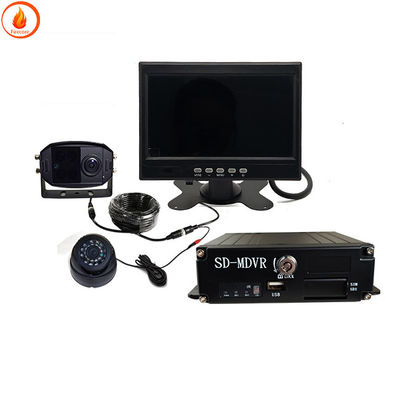 IP68K Système de surveillance par caméra de bord du véhicule 3W Vision nocturne image inverse
