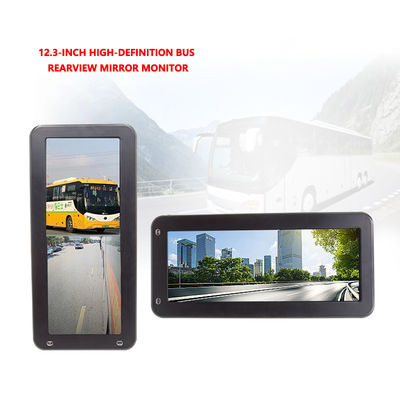 Moniteur Wifi de voiture DC12V-36V avec écran de 12,3 pouces et capteur d'image CMOS de 1/2,9 &quot;