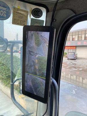 DVR à double objectif 1080P 12,3 pouces Affichage électronique Rétroviseur Split View Remplacer le bus