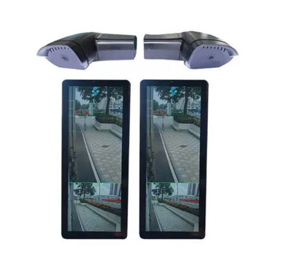 DVR à double objectif 1080P 12,3 pouces Affichage électronique Rétroviseur Split View Remplacer le bus
