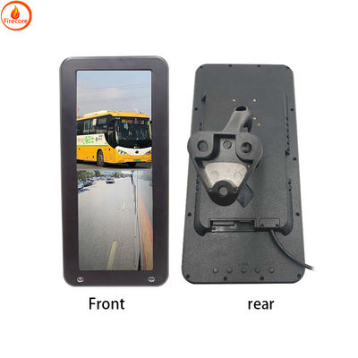 DVR à double objectif 1080P 12,3 pouces Affichage électronique Rétroviseur Split View Remplacer le bus