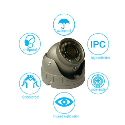 Universal 2MP AHD1080P 360 degrés vue de la caméra système de caméra de bus de surveillance 12V vision nocturne étanche